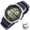 ZEGAREK MĘSKI CASIO AE-1000W 2AV (zd073e) - WORLD TIME + BOX