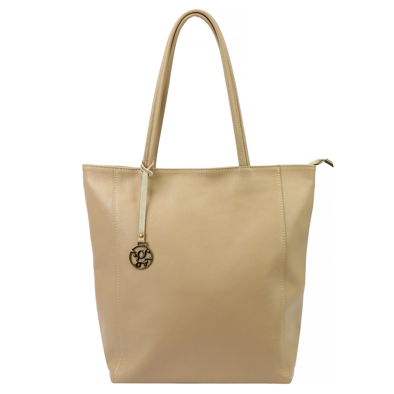 Gregorio damska shopperbag duża torebka na ramię skóra naturalna