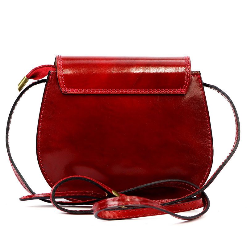 Gregorio Klasyczna damska listonoszka skóra naturalna torebka na ramię