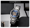 Zegarek męski EMPORIO ARMANI SKELETON AUTOMATIC AR60042 (zi055c)
