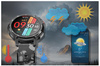 SMARTWATCH MĘSKI Rubicon RNCF08 - WYKONYWANIE POŁĄCZEŃ - BLUETOOTH CALL - ODTWARZACZ MP3 4GB (sr053a)
