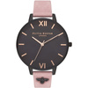 Zegarek OLIVIA BURTON OB16ES09. Kwarcowy, Kolor czarny. Kobieta.