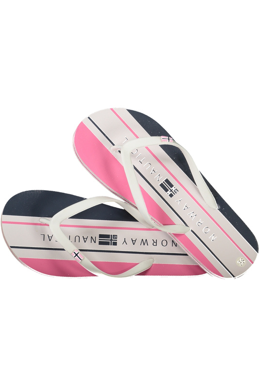 Norway 1963 DAMSKIE KLAPKI OBUWIE BIA�E