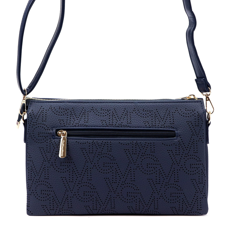 Gian Marco Venturi Listonoszka Na Ramię Damska Mała Skóra Eko Organizer