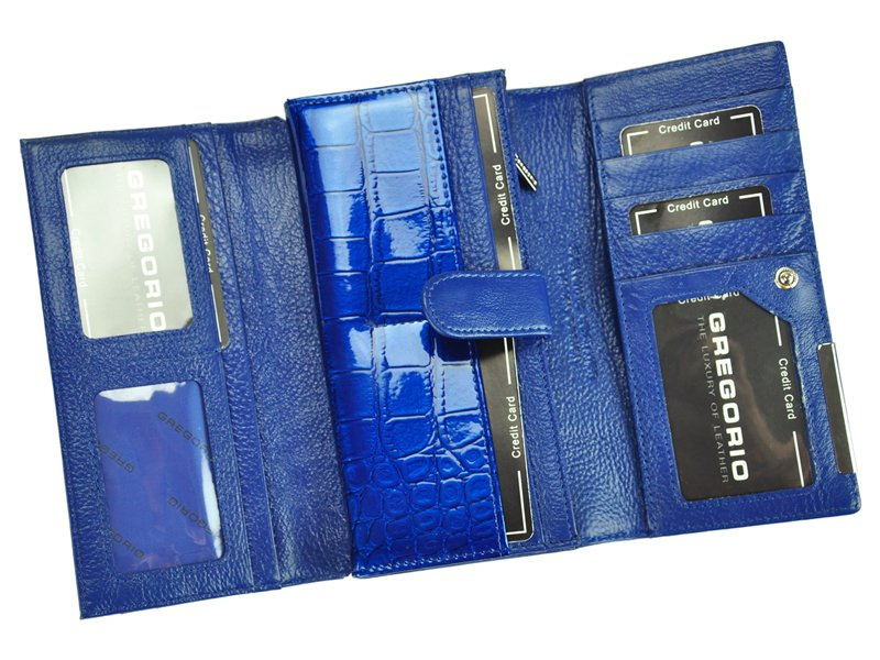 Skórzany damski portfel Gregorio GP-102