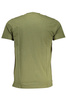 ZIELONY T-SHIRT M�SKI Z KR�TKIM R�KAWEM KLASY CAVALLI