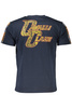 T-SHIRT CAVALLI CLASS Z KRÓTKIM RĘKAWEM MĘSKI NIEBIESKI