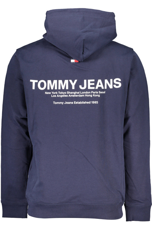 NIEBIESKA BLUZA MĘSKA BEZ ZAMKA TOMMY HILFIGER