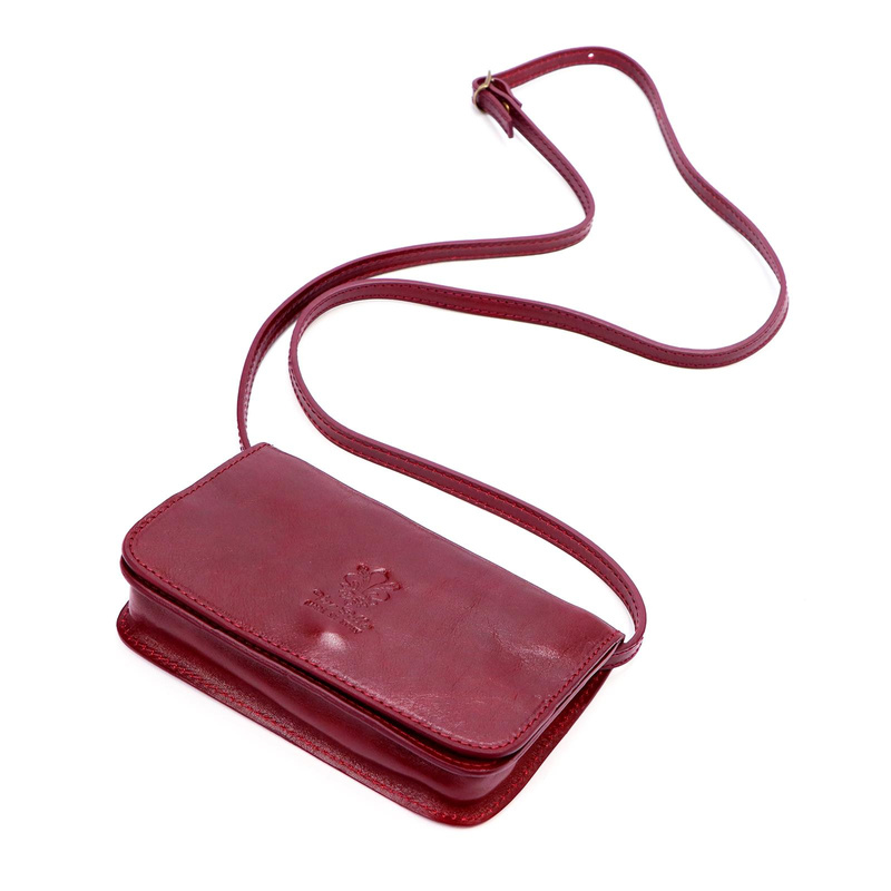 Florence damska listonoszka przez ramię skóra naturalna torebka z klapą