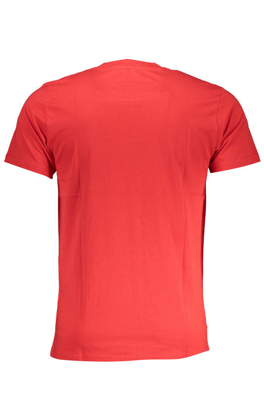 T-SHIRT MĘSKI Z KRÓTKIM RĘKAWEM KLASY CAVALLI CZERWONY