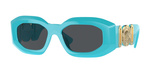 Okulary VERSACE VE4425U543987. Okulary przeciwsłoneczne, Kolor niebieski. Kobieta.
