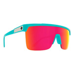 Okulary przeciwsłoneczne SPY unisex seria 134 zielone - lustro czerwone, kategoria 3