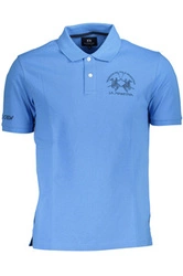 KOSZULKA POLO LA MARTINA Z KRÓTKIM RĘKAWEM JASNONIEBIESKA