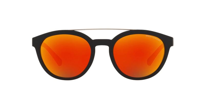 Okulary ARMANI EXCHANGE AX4118S80786Q. Okulary przeciwsłoneczne, Kolor pomarańczowy. Unisex.