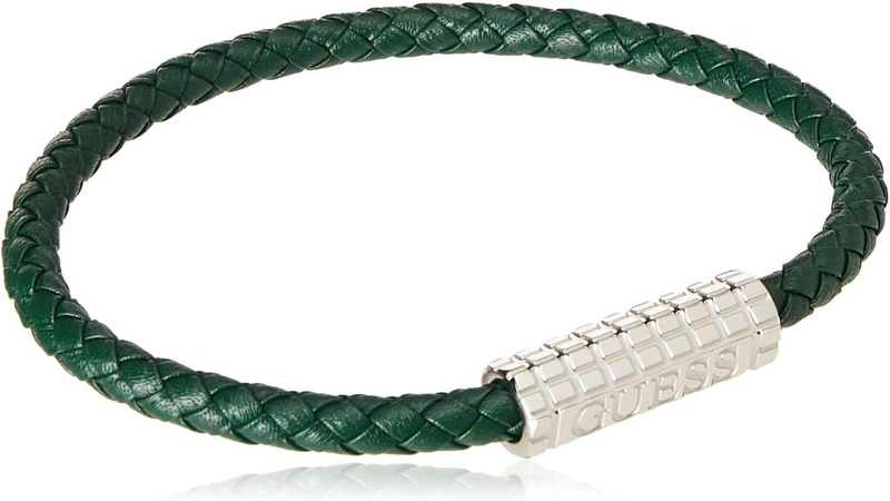 Biżuteria GUESS JUMB02142JWS. Bransoletka, Kolor zielony. Mężczyzna.