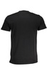 T-SHIRT MĘSKI Z KRÓTKIM RĘKAWEM KLASY CAVALLI CZARNA
