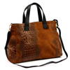 Damska torebka ze skóry naturalnej Luka 26-034 CROCO
