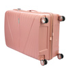 Mocna walizka damska z ABSu Pierre Cardin LEE01 PP02 102 x3 Z