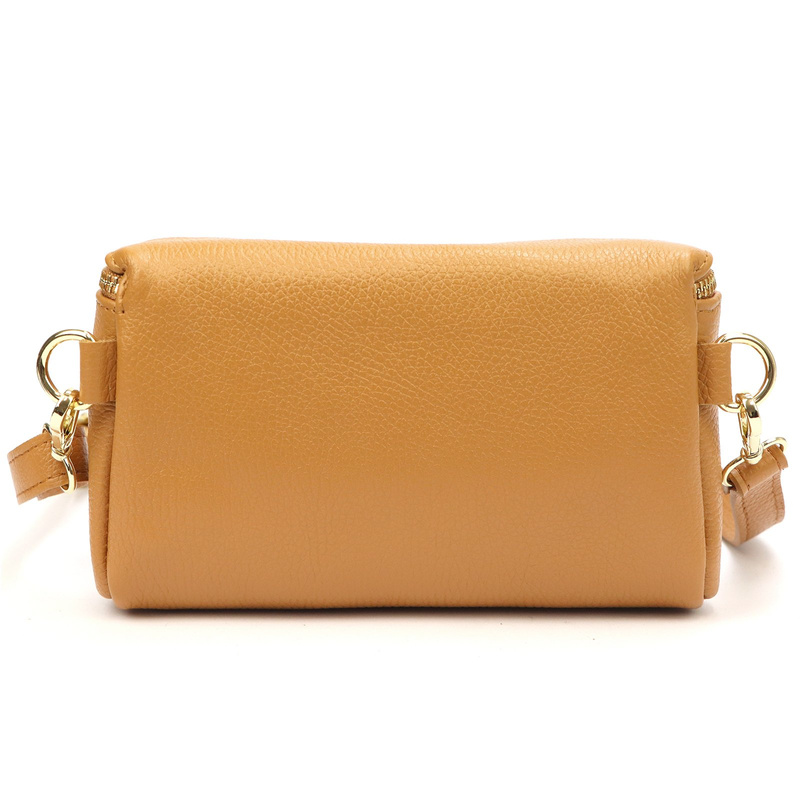 MiaMore Damska nerka saszetka przez ramię skóra naturalna miejska