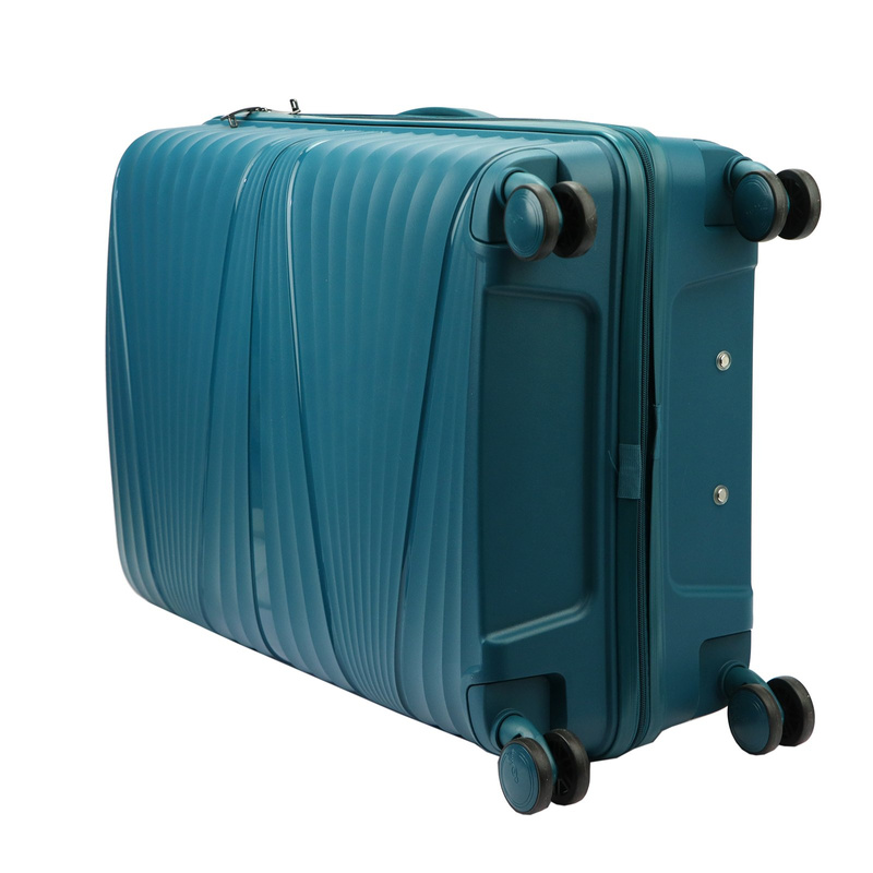 Jony zestaw trzech walizek podróżnych na kółkach z kosmetyczką ABS