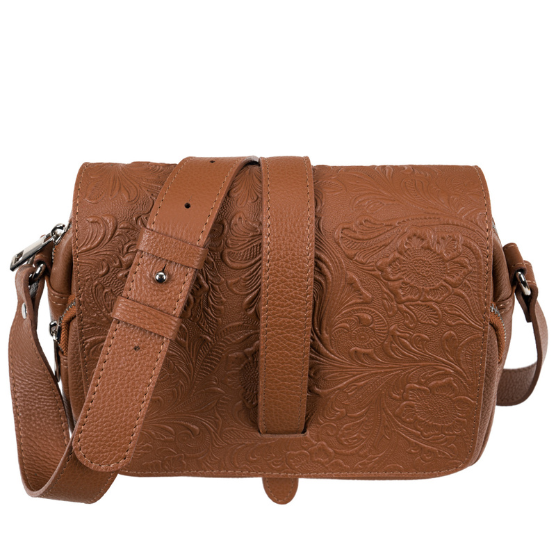 Torebka skórzana Canaletto z tłoczoną klapką – elegancja i ponadczasowy styl TD690s27t4