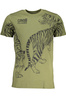 ZIELONY T-SHIRT M�SKI Z KR�TKIM R�KAWEM KLASY CAVALLI