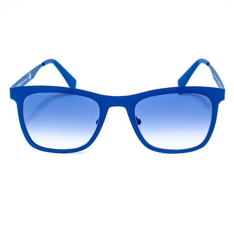 Okulary ITALIA INDEPENDENT 0098-022-000. Okulary przeciwsłoneczne, Kolor niebieski. Unisex.