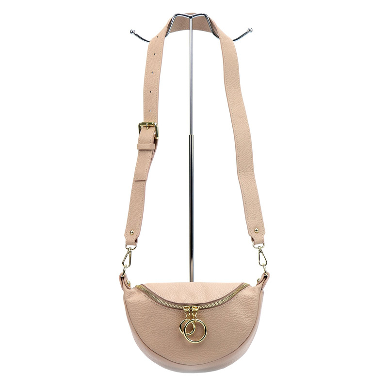 Vera Pelle damska listonoszka skóra naturalna torebka przez ramię miejska