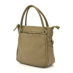 Klasyczna piękna damska shopperka skórzana pojemna