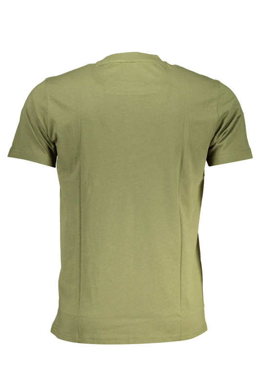ZIELONY T-SHIRT MĘSKI Z KRÓTKIM RĘKAWEM KLASY CAVALLI
