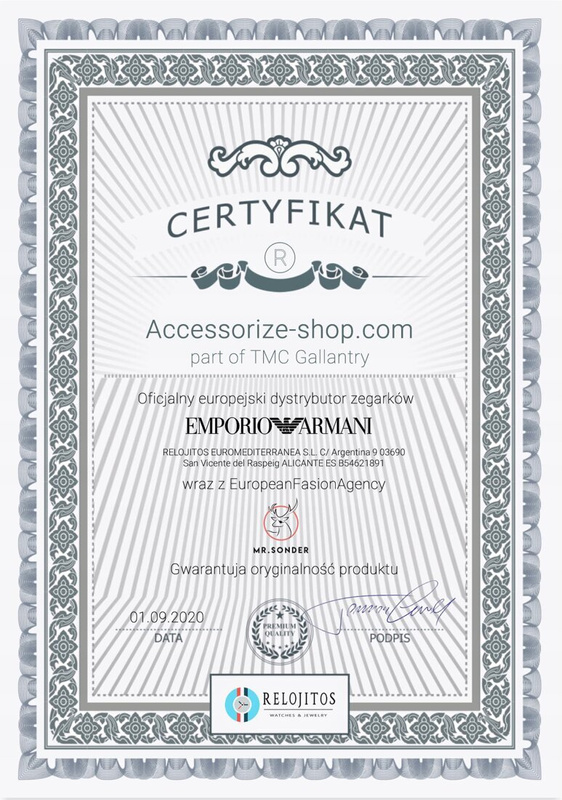 Zegarek ARMANI AR11429. Kwarcowy, Kolor czarny. Mężczyzna.