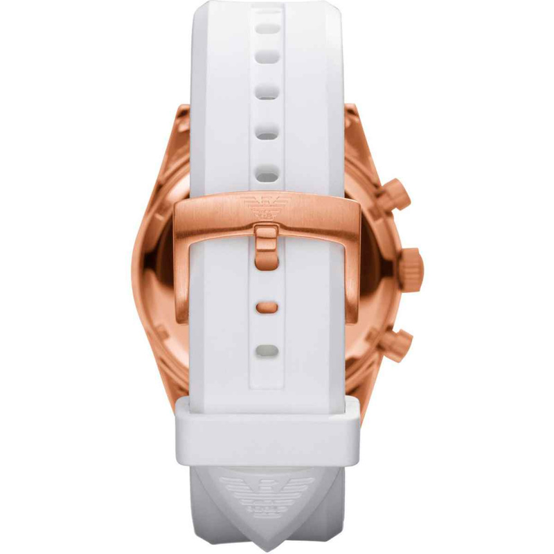 Zegarek ARMANI AR5979. Kwarcowy, Kolor biały. Unisex.