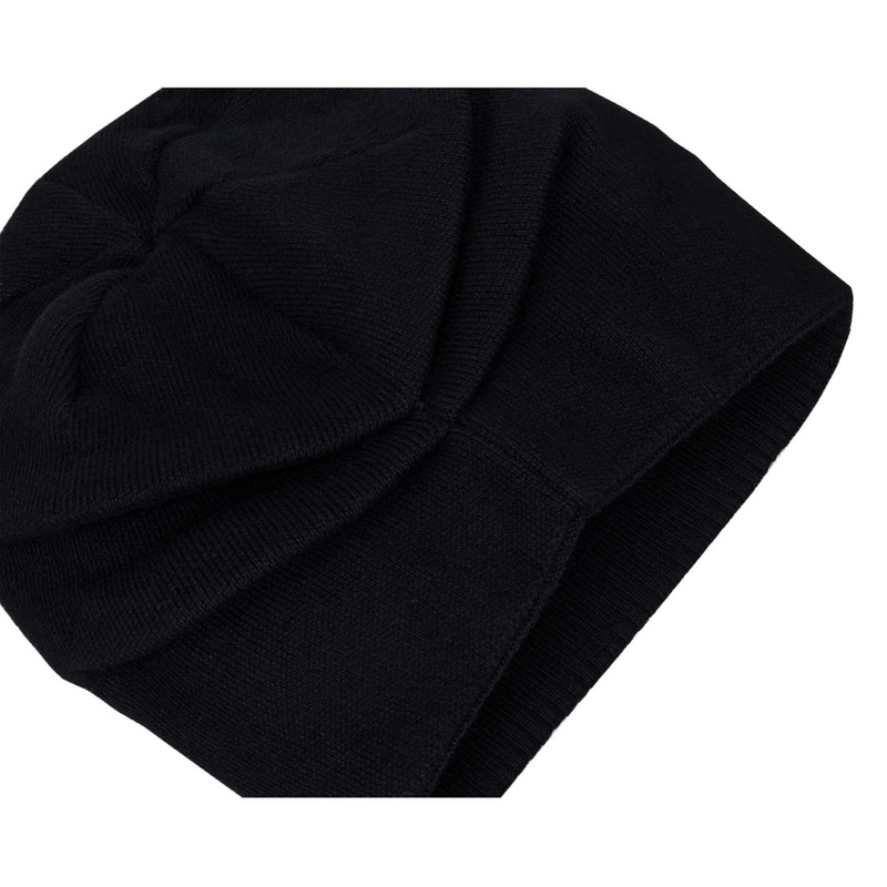 Czapka damska Beanie z kryształkami czarna - Peterson