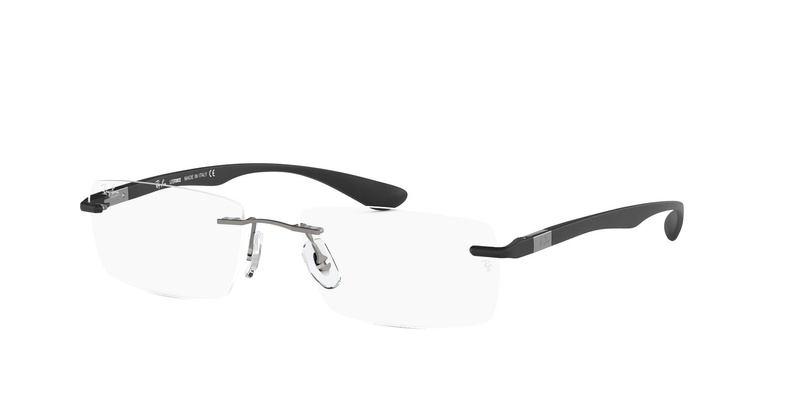 Okulary RAY BAN RX8724100056. Okulary, Kolor czarny. Mężczyzna.