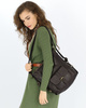 Torba skórzana dla wymagających z opcją plecak old school leather bag - MARCO MAZZINI ciemny brąz caffe