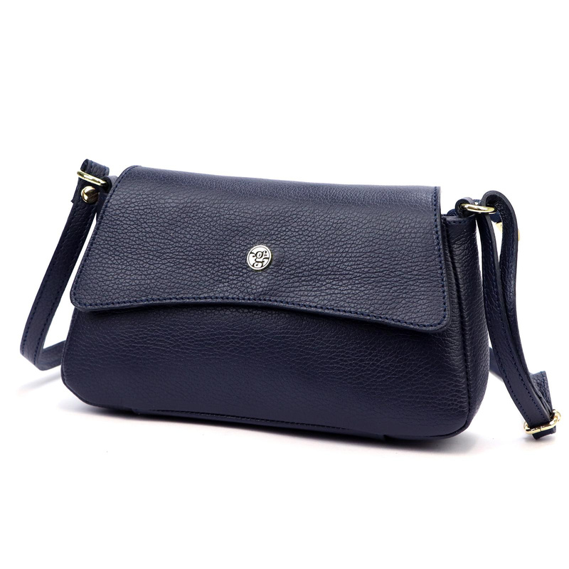 Gregorio damska miejska listonoszka skóra naturalna torebka przez ramię