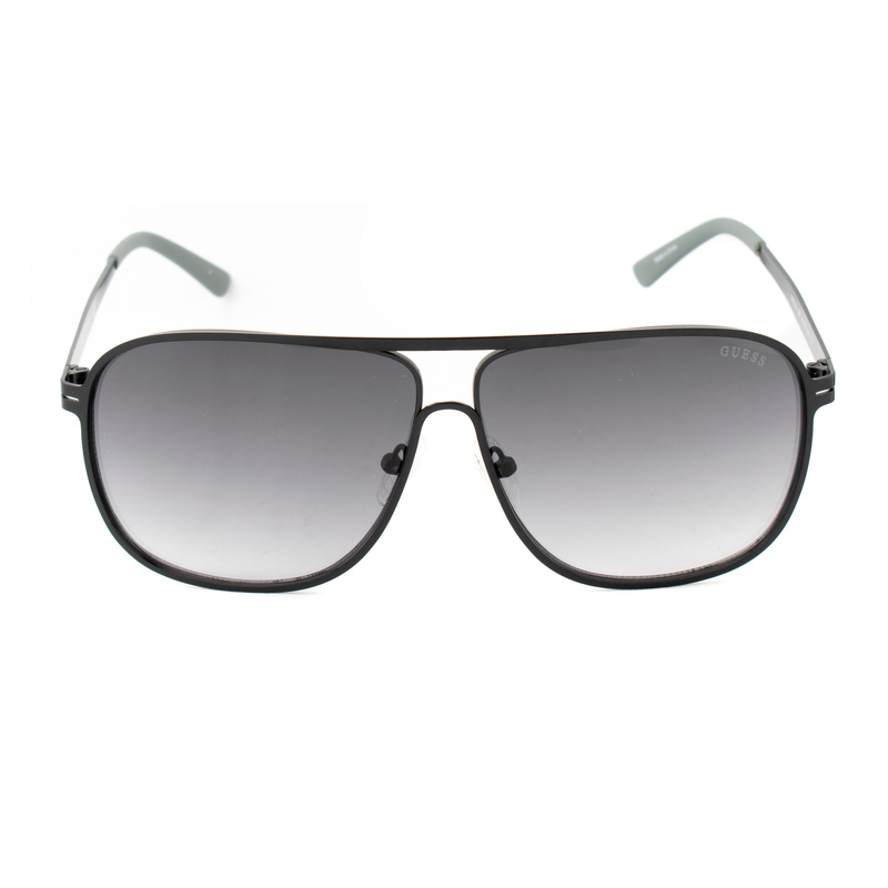 Okulary GUESS GF5025S-02B. Okulary przeciwsłoneczne, Kolor czarny. Mężczyzna.