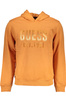 GUESS JEANS MĘSKA BLUZA BEZ ZAMKA, POMARAŃCZOWA