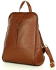 Plecak skórzany włoski MAZZINI - Capri camel