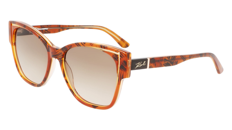 Okulary KARL LAGERFELD KL6069S-812. Okulary przeciwsłoneczne, Kolor pomarańczowy. Kobieta.