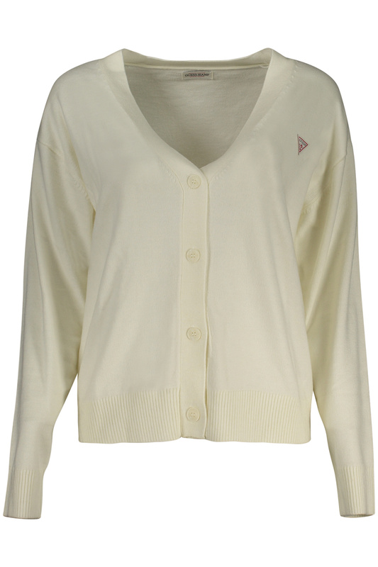bluza na zamek DAMSKI GUESS JEANS BIAŁY