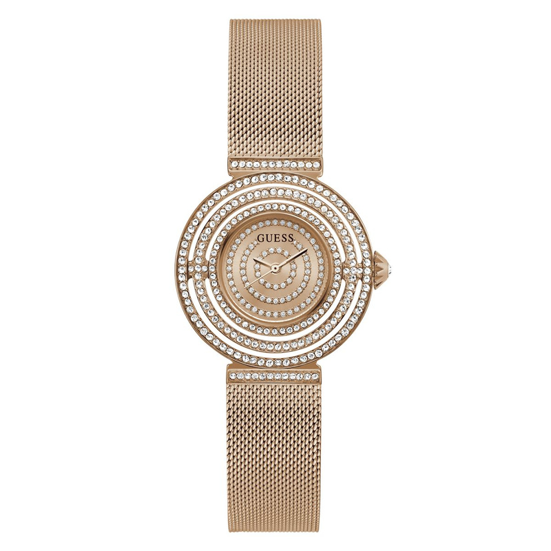 Zegarek GUESS GW0550L3. Kwarcowy, Kolor różowy. Kobieta.