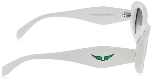 Okulary ZADIG&VOLTAIRE SZV368-52847Y. Okulary przeciwsłoneczne, Kolor biały. Kobieta.