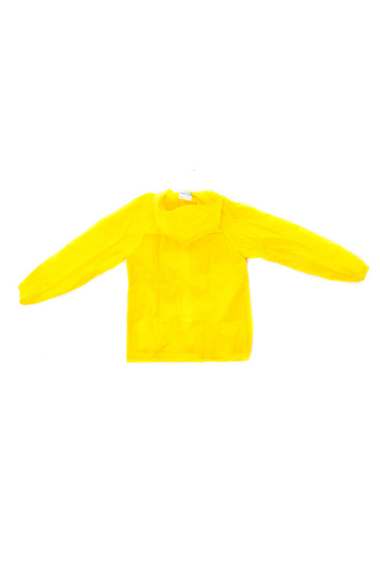 SIMIANI UNISEX ŻÓŁTY PŁASZCZ PRZECIWDESZCZOWY