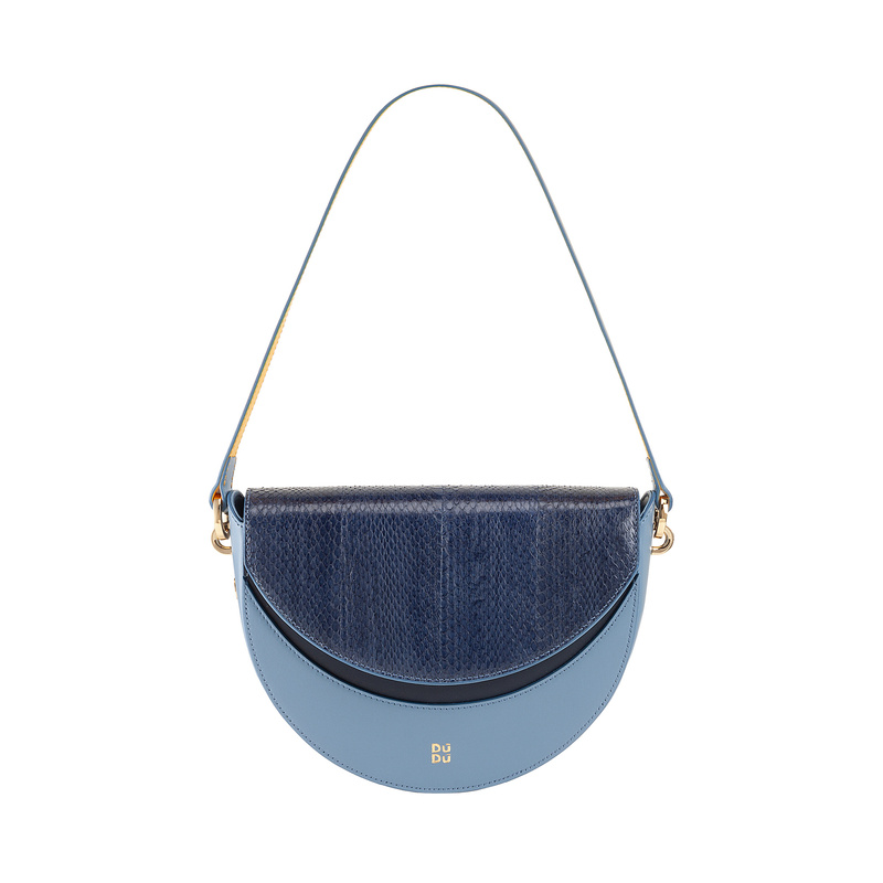 DuDu damska designerska listonoszka na ramię skóra naturalna torebka
