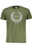 GIAN MARCO VENTURI T-SHIRT MĘSKI Z KRÓTKIM RĘKAWEM ZIELONY