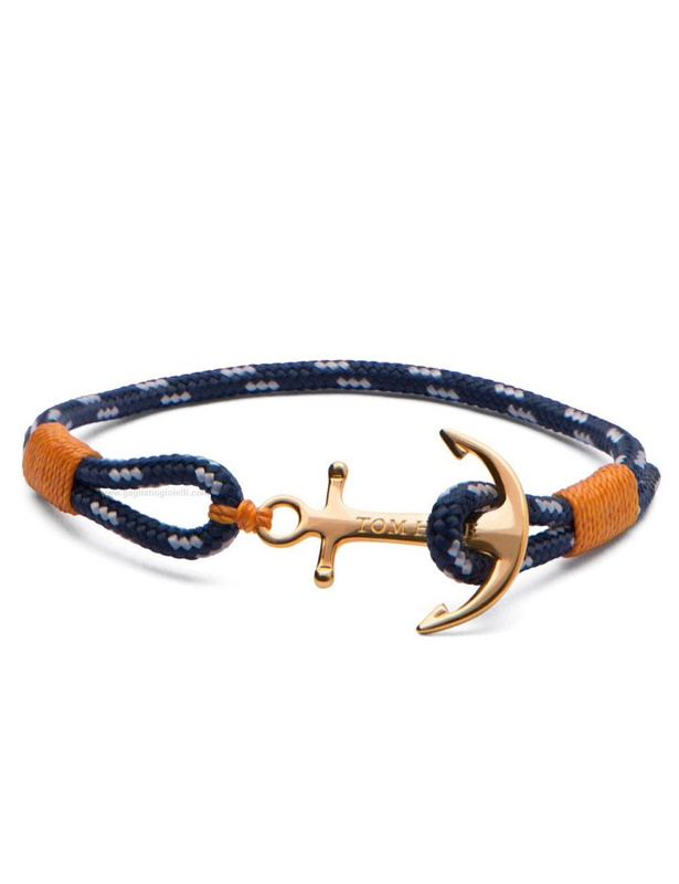 Biżuteria TOM HOPE TM0121. Bransoletka, Kolor niebieski złoty pomarańczowy. Unisex.