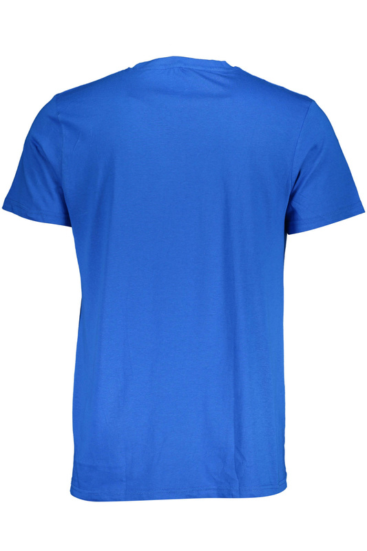 GIAN MARCO VENTURI T-SHIRT MĘSKI Z KRÓTKIM RĘKAWEM NIEBIESKI