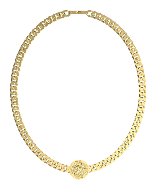 Biżuteria GUESS JUMN03007JWYG. Naszyjnik, Kolor złoty. Kobieta.