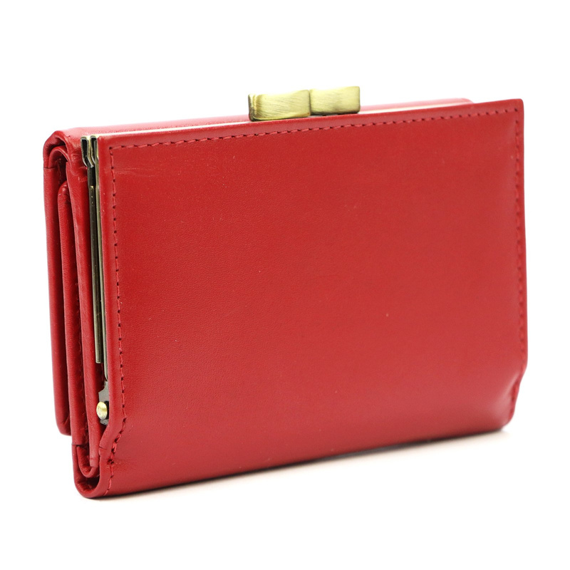 EL FORREST damski portfel skóra naturalna kieszeń na bigiel RFID